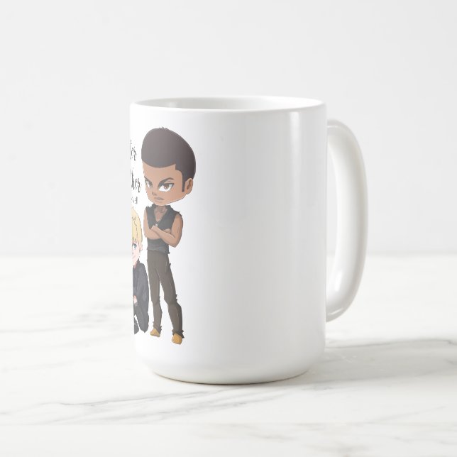 Rio and Caden from Better Together Coffee Mug (Front Right)