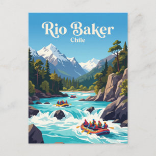 Rio Baker, Chile Postcard
