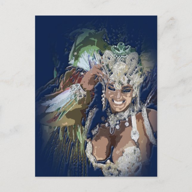 Rio Carnival Postcard (Front)
