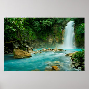 Rio Celeste Falls Poster