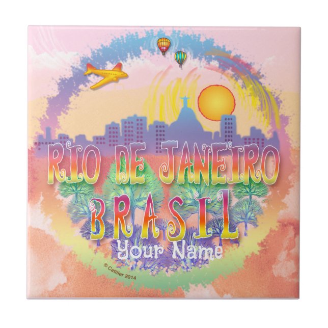 Rio Ceramic Tile (Front)