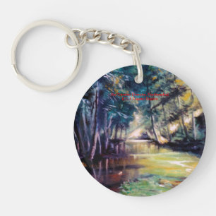 Río Cereixo (Tomiño. Pontevedra) Key Ring