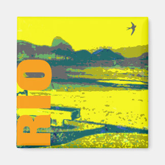 RIO Copacabana landscape Magnet