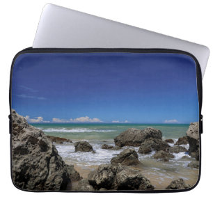 Rio Da Barra Beach Trancoso, Bahia State, Laptop Sleeve