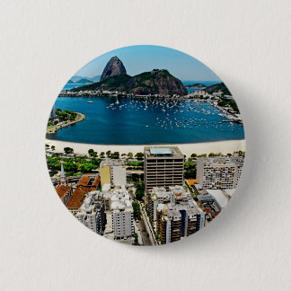Rio de Janeiro 6 Cm Round Badge