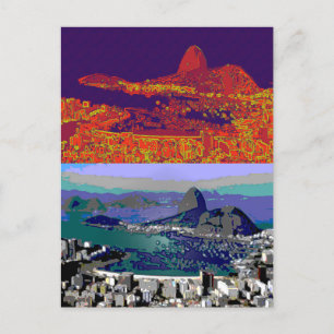 Rio de Janeiro Brasil Pão-de-Açúcar Postcard