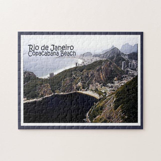 Rio de Janeiro - Brazil - Jigsaw Puzzle (Horizontal)