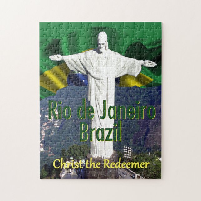 Rio de Janeiro Brazil Jigsaw Puzzle (Vertical)