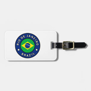 Rio de Janeiro Brazil Luggage Tag