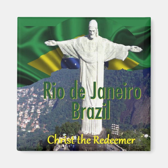 Rio de Janeiro Brazil Magnet (Front)