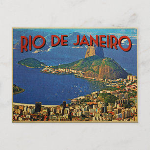 Rio de Janeiro Brazil Postcard