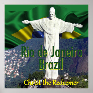 Rio de Janeiro Brazil POSTER Print