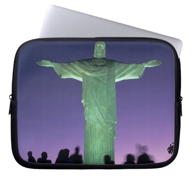 Rio de Janeiro, Brazil. the Christ Statue on Laptop Sleeve (Front)