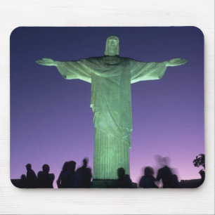 Rio de Janeiro, Brazil. the Christ Statue on Mouse Pad