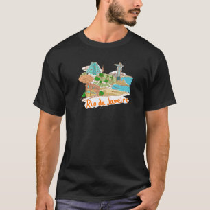 Rio de Janeiro City Brazil souvenir for men women T-Shirt