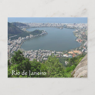 rio de janeiro coast postcard