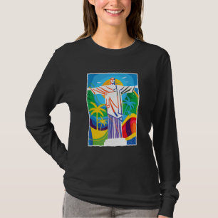 Rio de Janeiro Cristo Redentor a Statue of Christ T-Shirt