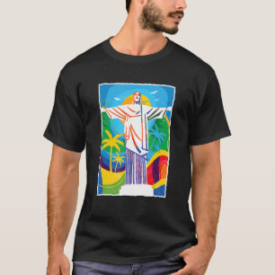 Rio de Janeiro Cristo Redentor a Statue of Christ T-Shirt