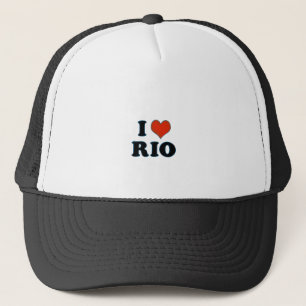 rio de janeiro - I love Rio Trucker Hat