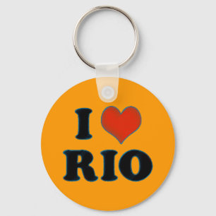 rio-de-janeiro - I love RJ Key Ring