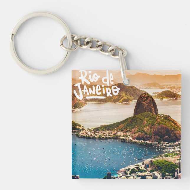 Rio De Janeiro Key Ring (Front)