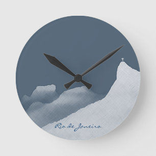 rio de janeiro landscape round clock