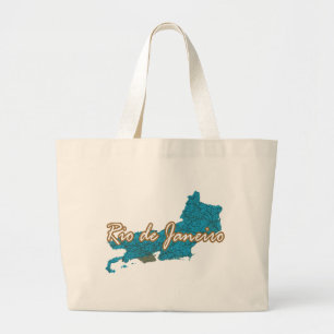 Rio de Janeiro Large Tote Bag