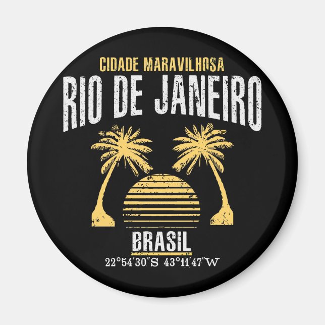 Rio de Janeiro Magnet (Front)