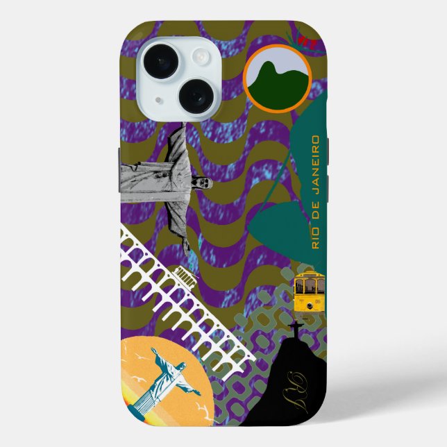 Rio de janeiro mix Case-Mate iPhone case (Back)