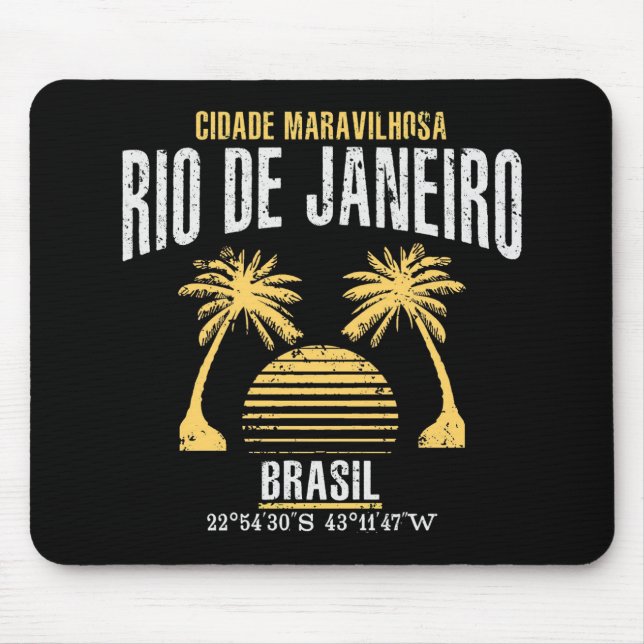 Rio de Janeiro Mouse Pad (Front)