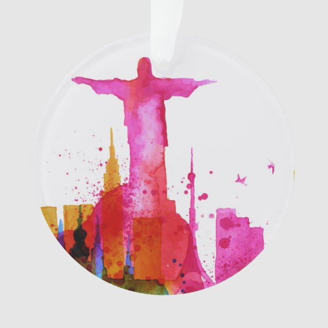 Rio de Janeiro Ornament (Front)