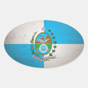 Rio de Janeiro Oval Sticker