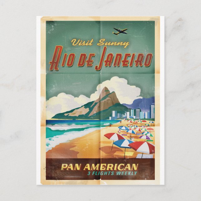 Rio de Janeiro Postcard (Front)