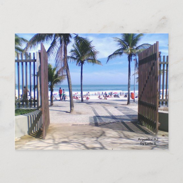 Rio de Janeiro Postcard (Front)