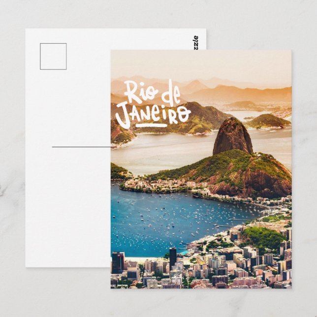 Rio De Janeiro Postcard (Front/Back)