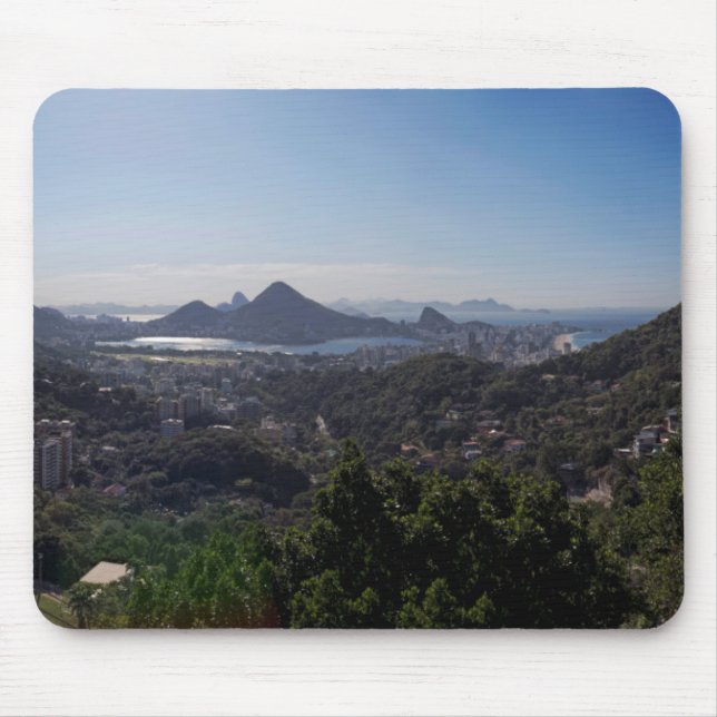 Rio De Janeiro South Zone Mouse Pad (Front)