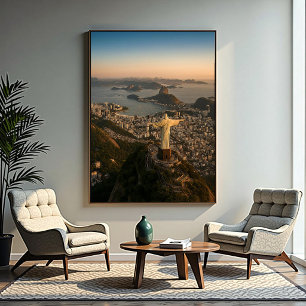 Rio de Janeiro Sunset Poster