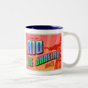 RIO de JANEIRO Two-Tone Coffee Mug