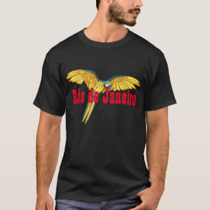 Rio de Janeiro with parrot T-Shirt