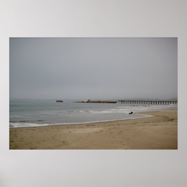 Rio Del Mar Beach Poster (Front)