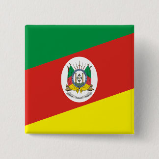 Rio Grande Do Sul Brasil, Brazil 15 Cm Square Badge