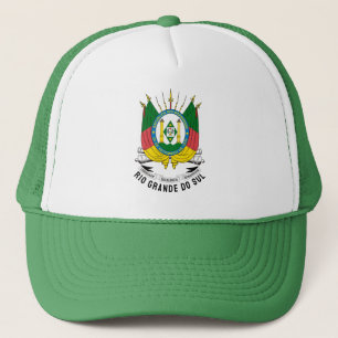 Rio Grande do Sul coat of arms - Brazil Trucker Hat