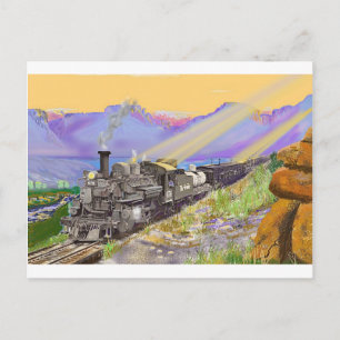 Rio Grande Gold K-28 476 Postcard