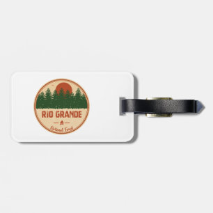 Rio Grande National Forest Luggage Tag