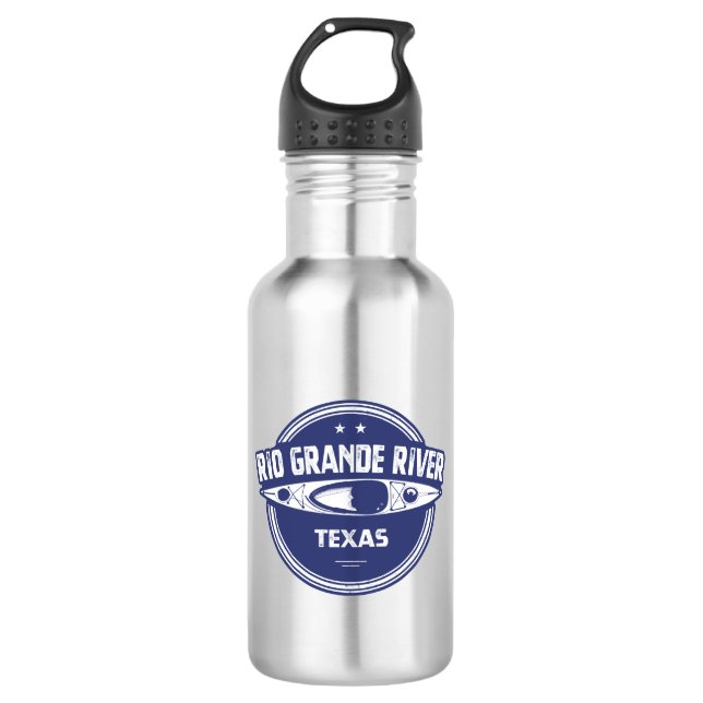 Rio Grande River, Texas 532 Ml Water Bottle (Front)