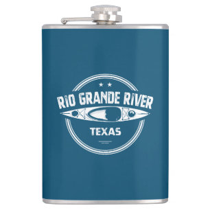 Rio Grande River, Texas Hip Flask