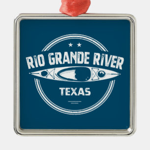 Rio Grande River, Texas Metal Ornament