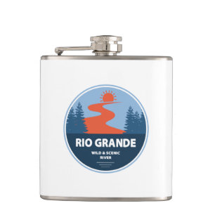 Rio Grande Wild and Scenic River Hip Flask