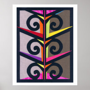 RIO ILLUMINATED Carnival Impression Collage Poster