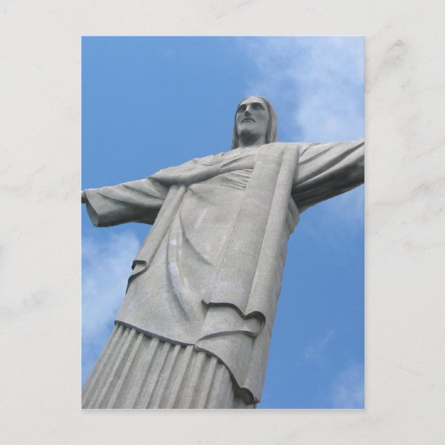 rio jesus statue postcard (Front)